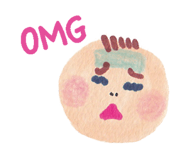 BABY baby boo sticker #13049261