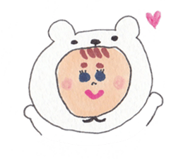BABY baby boo sticker #13049262