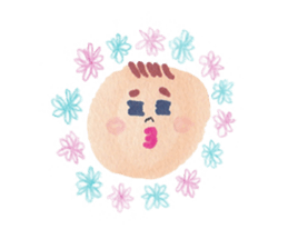 BABY baby boo sticker #13049267