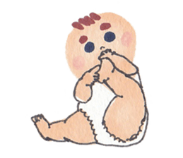 BABY baby boo sticker #13049273