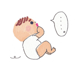 BABY baby boo sticker #13049275