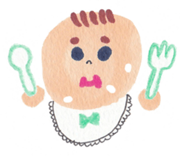 BABY baby boo sticker #13049287