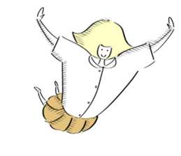 Shoulder Women sticker #13049669