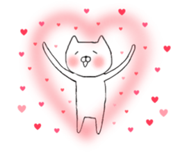 Cute Nekonyan Sticker sticker #13049890