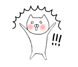 Cute Nekonyan Sticker sticker #13049904