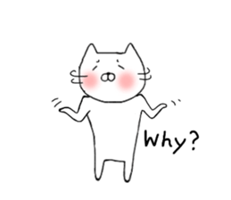 Cute Nekonyan Sticker sticker #13049906