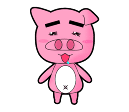 Cute Porky Pig sticker #13050763