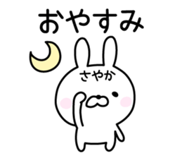 Happy Rabbit "Sayaka" sticker #13050993