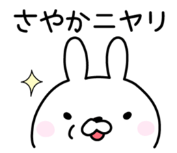 Happy Rabbit "Sayaka" sticker #13051000