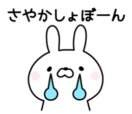 Happy Rabbit "Sayaka" sticker #13051006