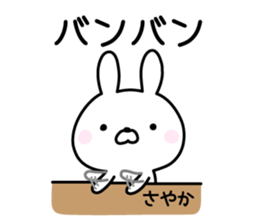 Happy Rabbit "Sayaka" sticker #13051010