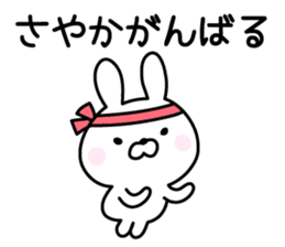 Happy Rabbit "Sayaka" sticker #13051017