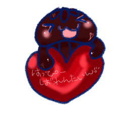 Four seasons of the jellyfish sticker #13051355