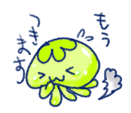 Four seasons of the jellyfish sticker #13051358