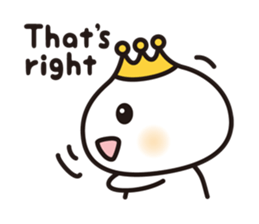 Tiara onion ver2_English_ver sticker #13051397