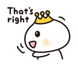 Tiara onion ver2_English_ver sticker #13051397