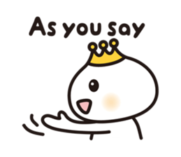 Tiara onion ver2_English_ver sticker #13051412