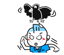 Rock 'n' roll man Tari4 sticker #13052338