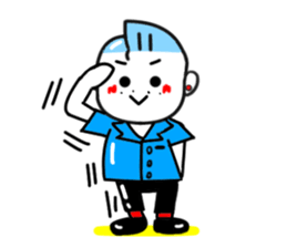 Rock 'n' roll man Tari4 sticker #13052345