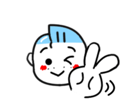 Rock 'n' roll man Tari4 sticker #13052346