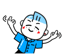 Rock 'n' roll man Tari4 sticker #13052347