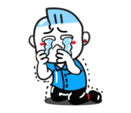 Rock 'n' roll man Tari4 sticker #13052352