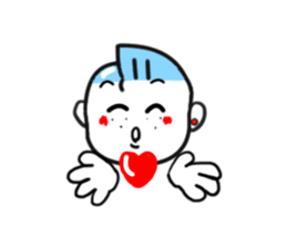 Rock 'n' roll man Tari4 sticker #13052353