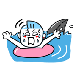 Rock 'n' roll man Tari4 sticker #13052354