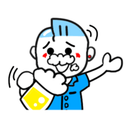 Rock 'n' roll man Tari4 sticker #13052355