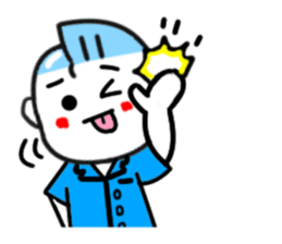 Rock 'n' roll man Tari4 sticker #13052356