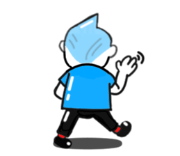 Rock 'n' roll man Tari4 sticker #13052358