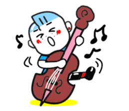 Rock 'n' roll man Tari4 sticker #13052360