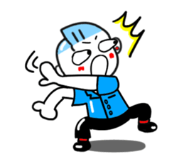 Rock 'n' roll man Tari4 sticker #13052362