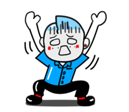 Rock 'n' roll man Tari4 sticker #13052369