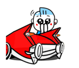 Rock 'n' roll man Tari4 sticker #13052372