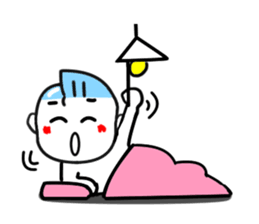 Rock 'n' roll man Tari4 sticker #13052373