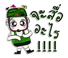 Mr. Miki. Soldier ^^ sticker #13052456