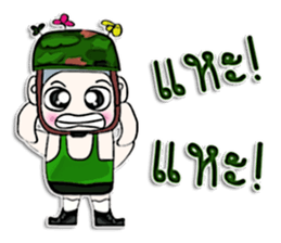 Mr. Miki. Soldier ^^ sticker #13052460