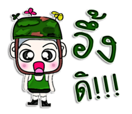 Mr. Miki. Soldier ^^ sticker #13052461