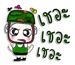 Mr. Miki. Soldier ^^ sticker #13052466