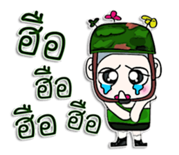 Mr. Miki. Soldier ^^ sticker #13052470