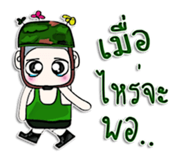 Mr. Miki. Soldier ^^ sticker #13052471