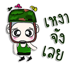 Mr. Miki. Soldier ^^ sticker #13052478