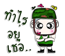 Mr. Miki. Soldier ^^ sticker #13052479