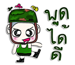 Mr. Miki. Soldier ^^ sticker #13052480