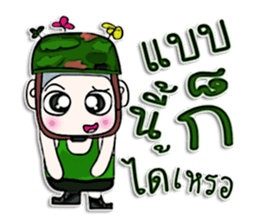 Mr. Miki. Soldier ^^ sticker #13052484