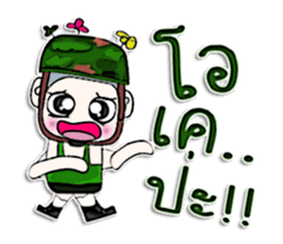 Mr. Miki. Soldier ^^ sticker #13052485