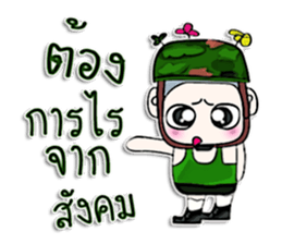 Mr. Miki. Soldier ^^ sticker #13052489