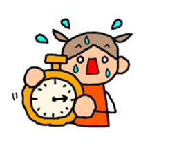 Orange chan..8 sticker #13052498