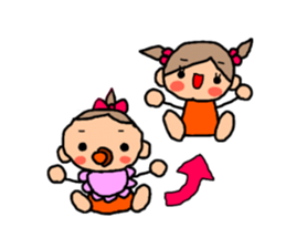 Orange chan..8 sticker #13052511